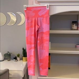 pink aerie leggings